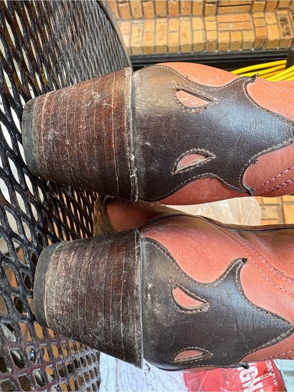 Corral Ghost Rider Boot. Size 7. - Picture 5 of 6